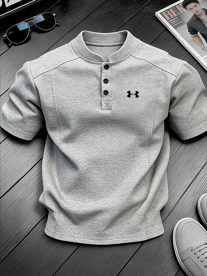 Easy Everyday Classic Henley Tee