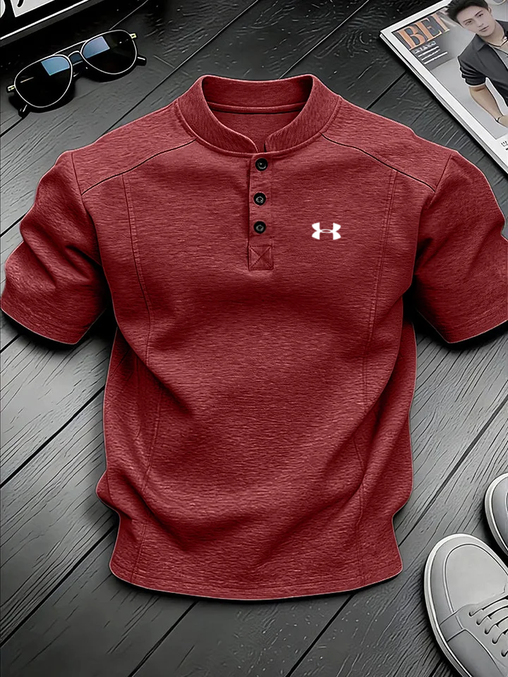 Easy Everyday Classic Henley Tee