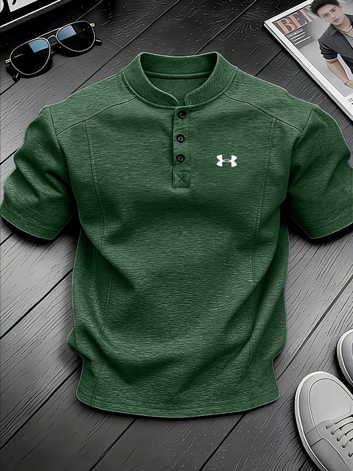 Easy Everyday Classic Henley Tee