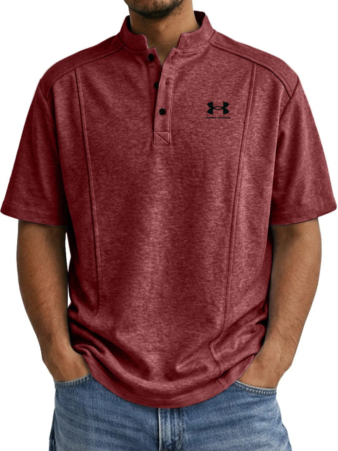 Everyday Classic Comfort Henley Shirt