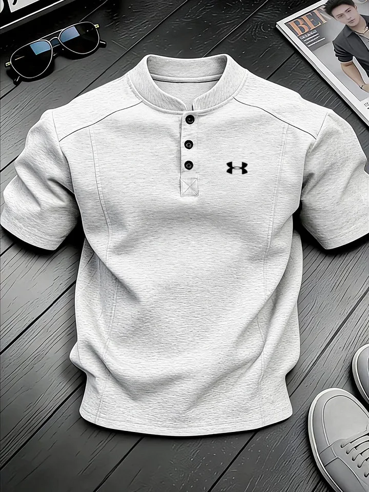 Easy Everyday Classic Henley Tee