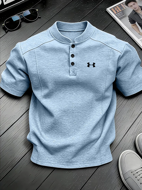 Easy Everyday Classic Henley Tee